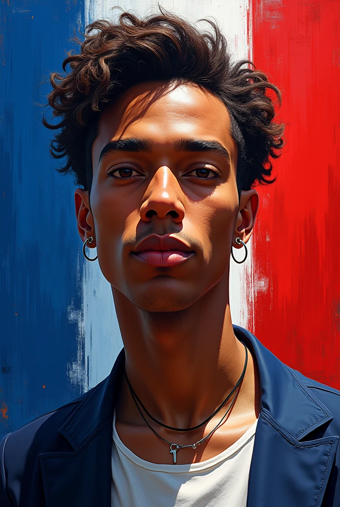 French Flag human