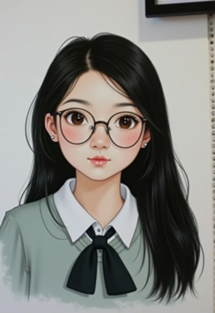 Chinese Girl,((best quality)), ((masterpiece)), (detailed), full-body shot,Pretty Face,1位Chinese Girl,woman,Round Face,Chubby cheeks,wear glasses,Some freckles,thick lips,No makeup,Shy expression,32 岁woman双腿张开,Long legs,Large Breasts:1.4,Huge breasts:1.4,Flesh-colored embroidered underwear:1.3,The streets are crowded with people, Round breasts:1.4,Black lace hollow,Sexual desire,Warm,wet,Soft lighting,Topic Depth,Be focused,自然Soft lighting