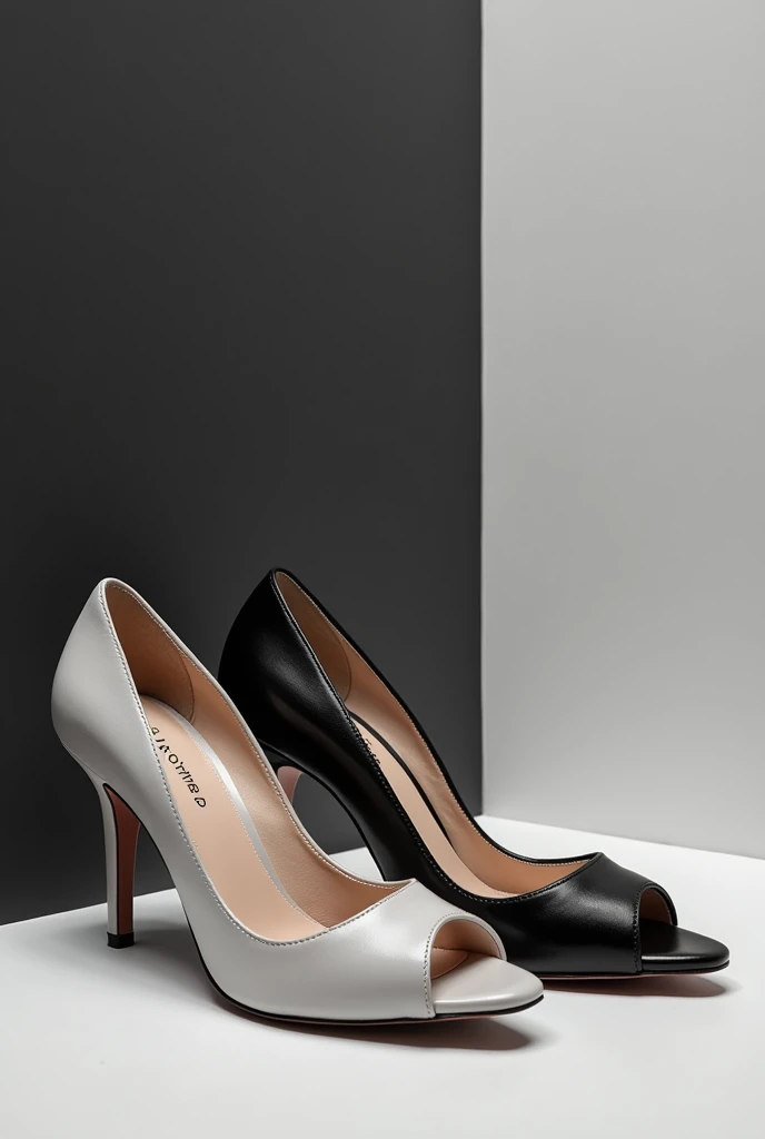 Create a office heels brand promotion photos with the brand name availia couture on it ,note : I want only heels photo