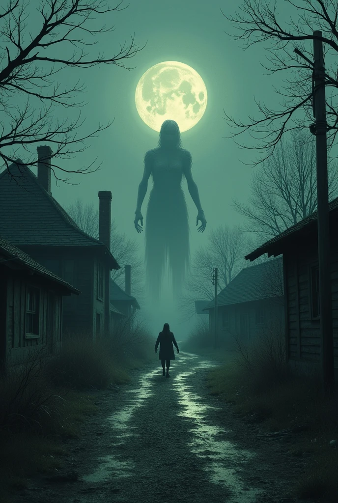 (For horror story)The villagers never mention it