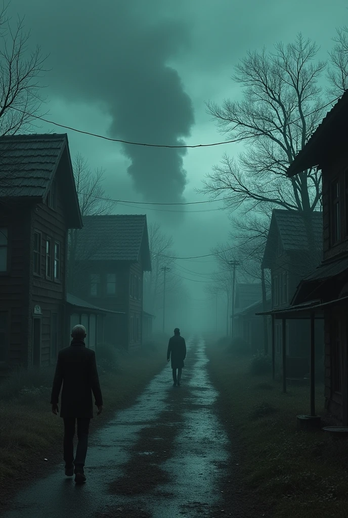 (For horror story)The villagers never mention it