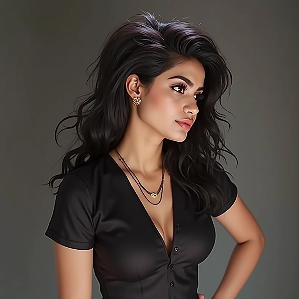 best quality,4k,8k,highres,masterpiece:1.2),ultra-detailed,(realistic,photorealistic,photo-realistic:1.37),srilankan 25 year old girl, with attractive facial features,beautiful detailed eyes,beautiful detailed lips,extremely detailed eyes and face,longeyelashes, fair skin tone. big breasts.