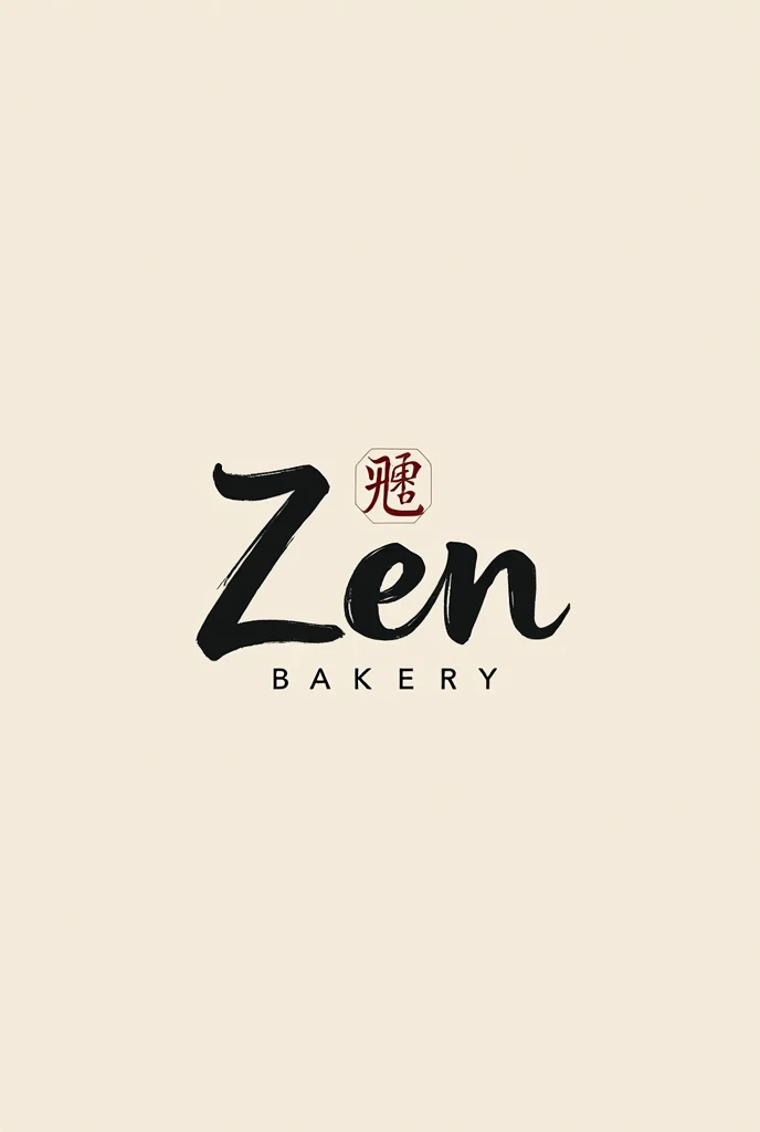  restaurant logo by the  name Zen, serving Japanese chinese and korean along with a bakery
