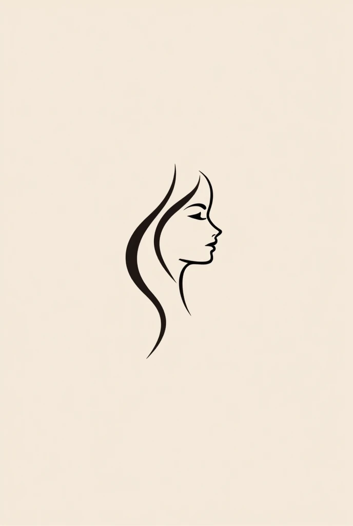 create a logo that depicts beauty and is simple but not too simple, do your best
