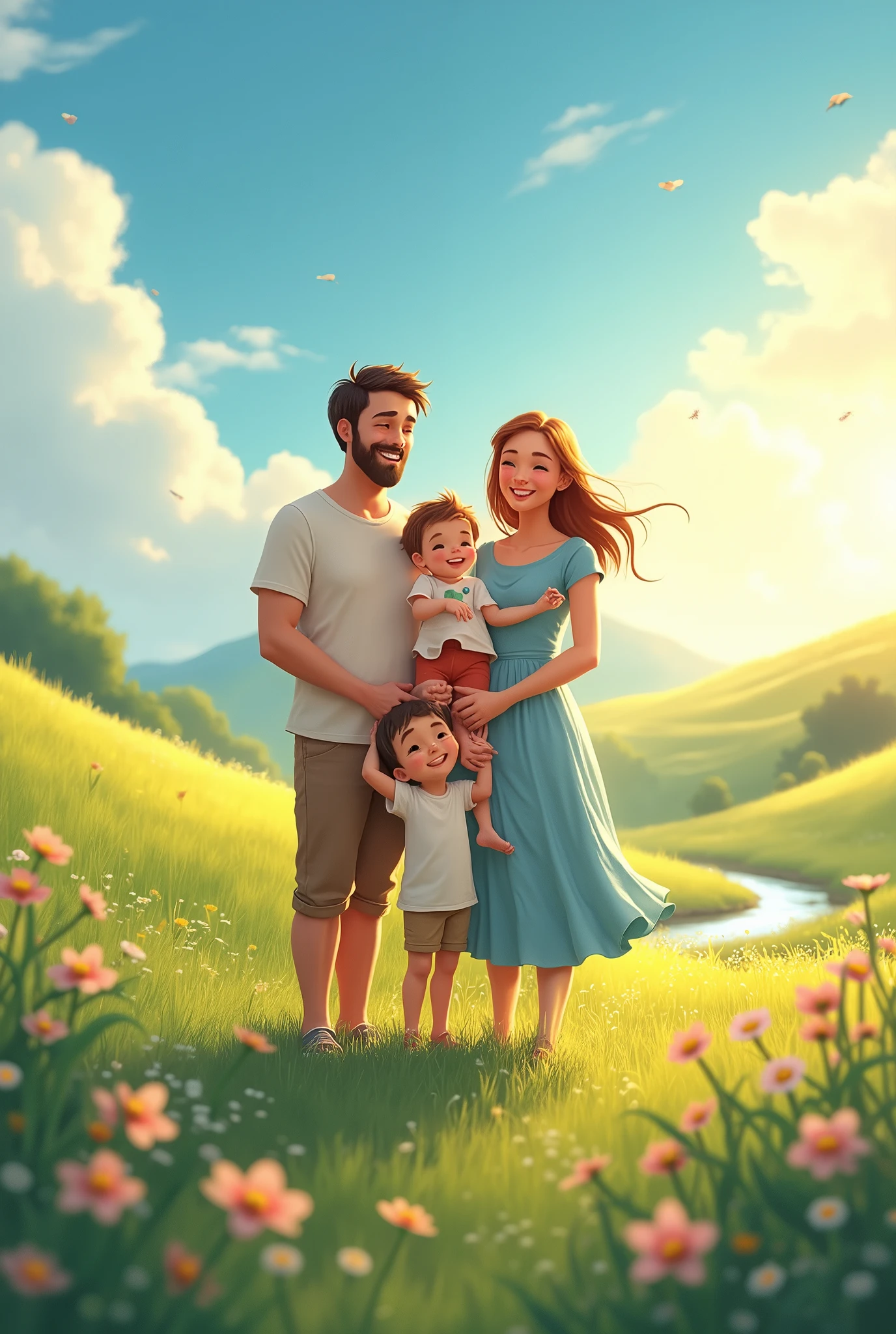 Scene of Happiness,