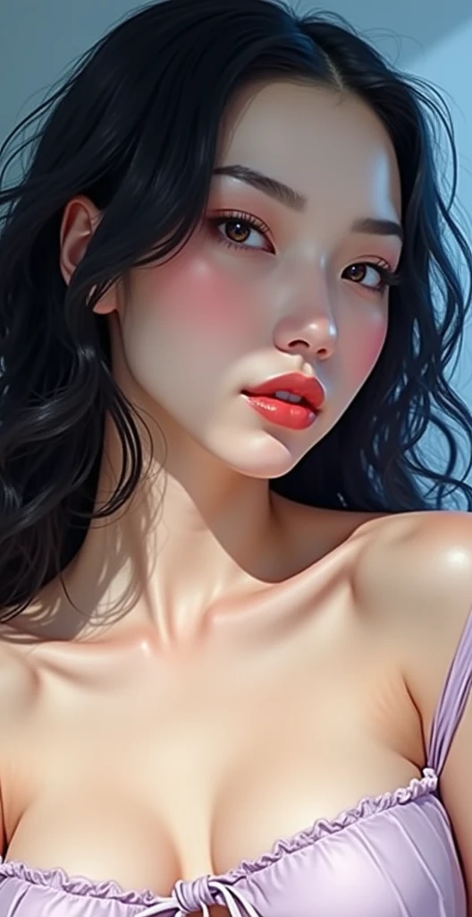 siren eyes and slanted eyes and Asian eyes