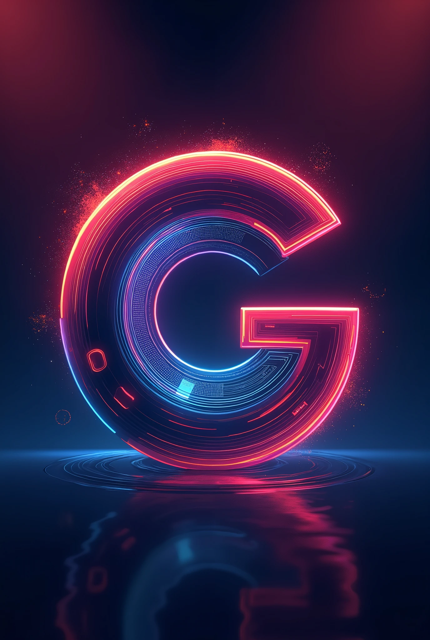 Design a playful, dynamic logo for the name "Groove On," emphasizing the idea of continuous movement and rhythm. The logo should feature a stylized "G" and "N" interconnected in a circular shape, resembling a music note or a spinning record. The overall aesthetic should be vibrant, energetic, and visually appealing.