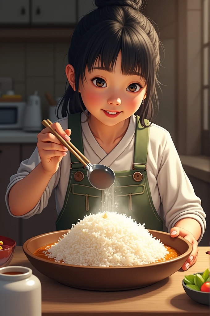 Ordinary person's rice plate