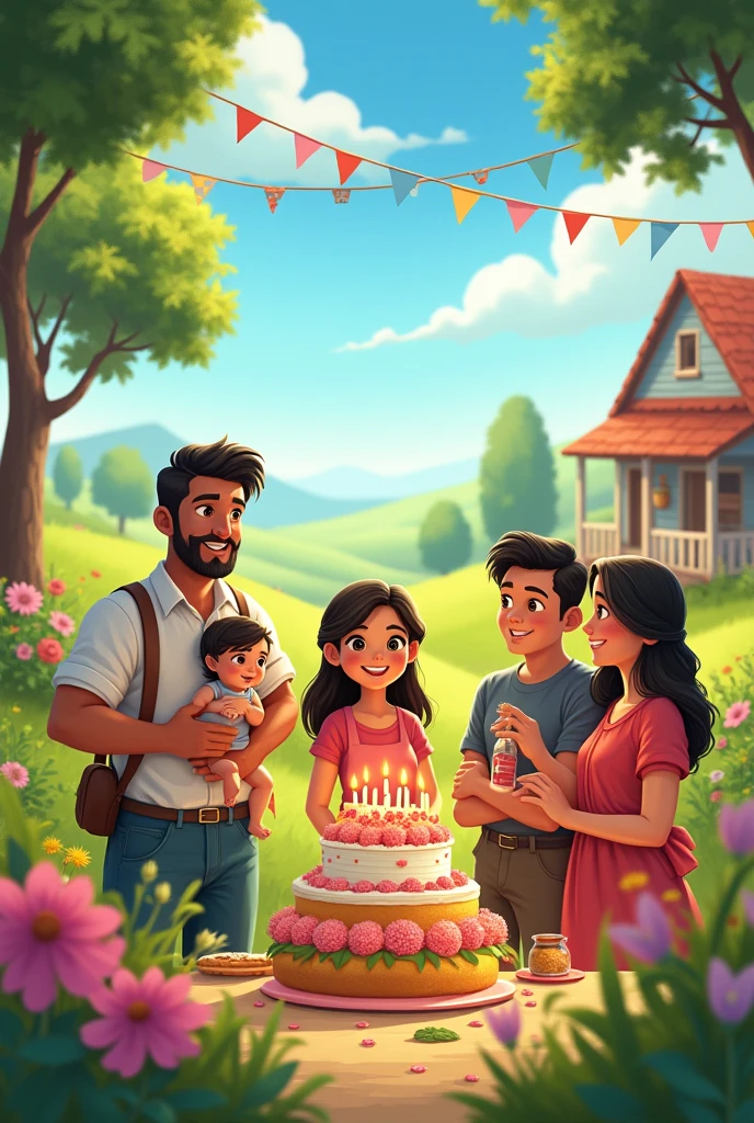 When the farmer&#39;s daughter Ayesha&#39;s birthday approached