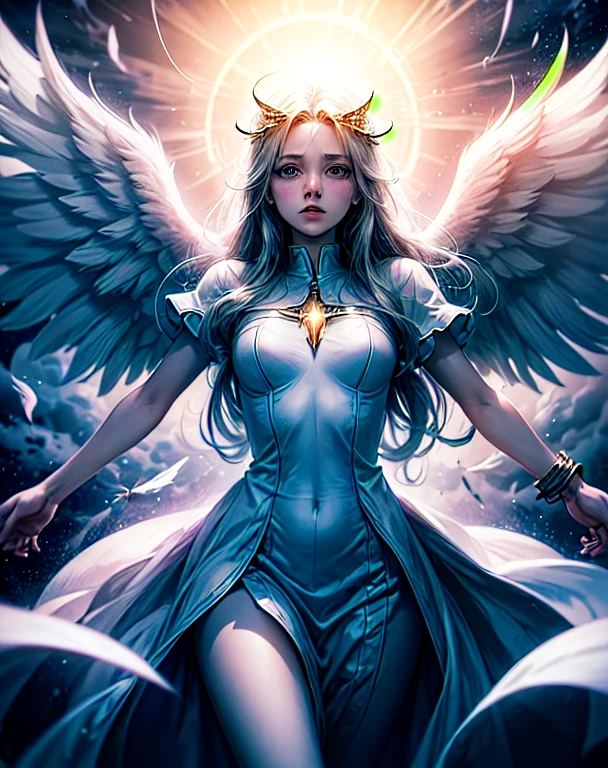 Overwhelming Angel, The entire scene where an angel descends from the sky
