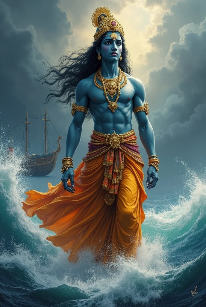 Krishna Doesn't Promise a Stormless Sea He Provides an Unsinkable Ship