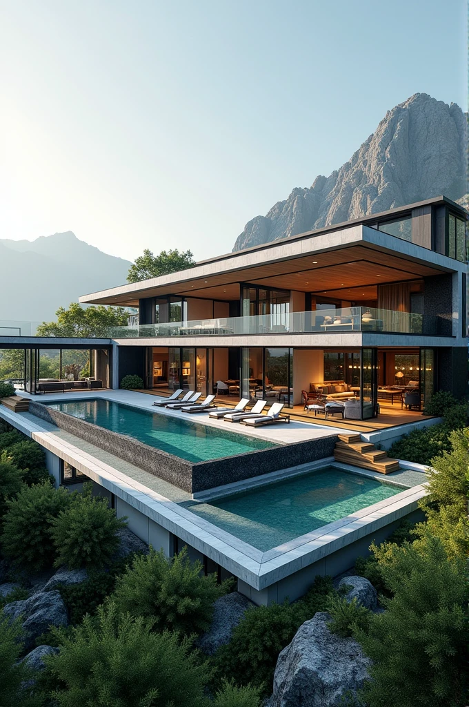A huge very modern $1 billion  house