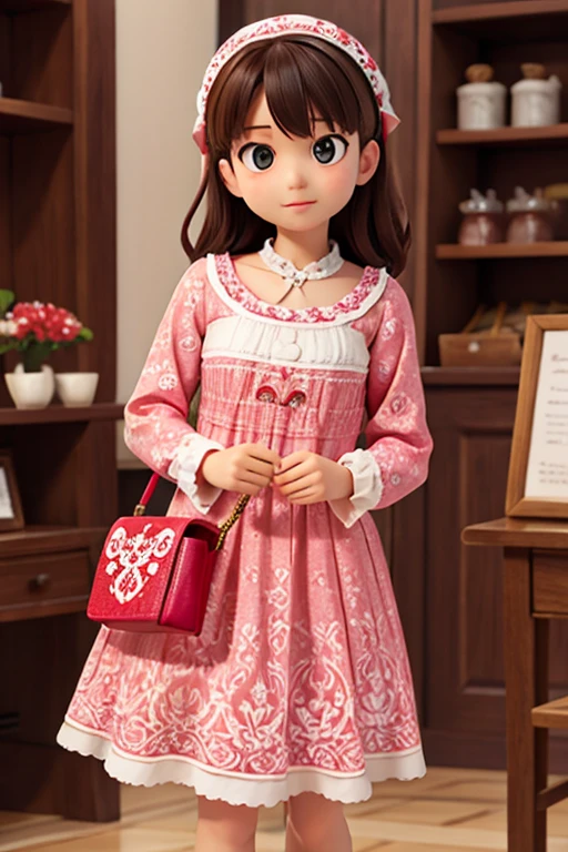 Damask pattern clothing、16age、