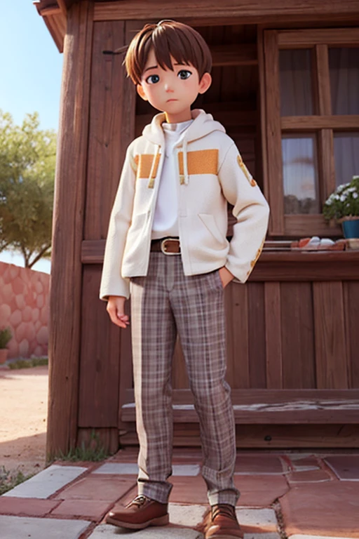 Chimayo patterned clothes、16age、male、