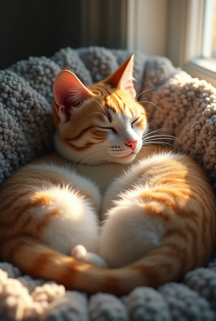 sleeping cat