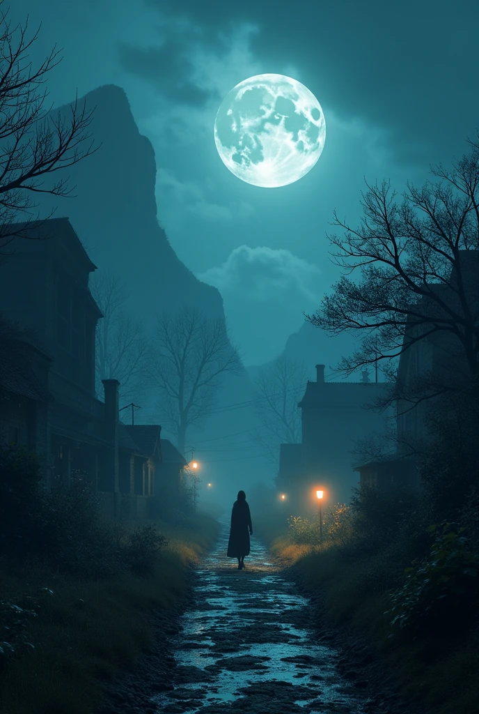 One night, when everyone was asleep