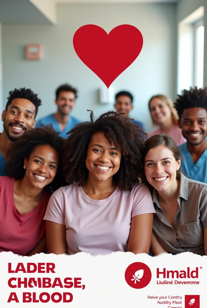 Blood donation social media post