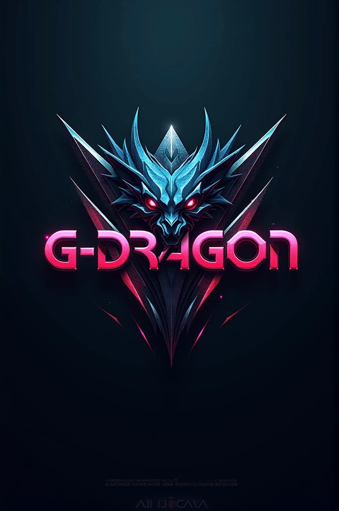 Gaming logo with text "G-DRAGON"