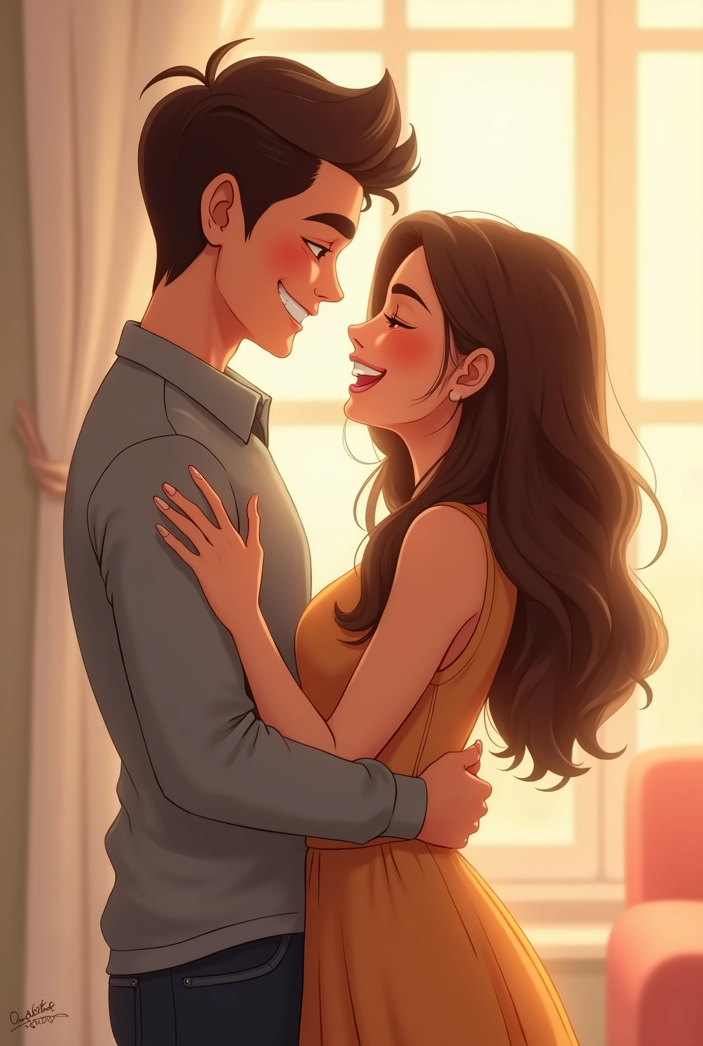 A cute couple