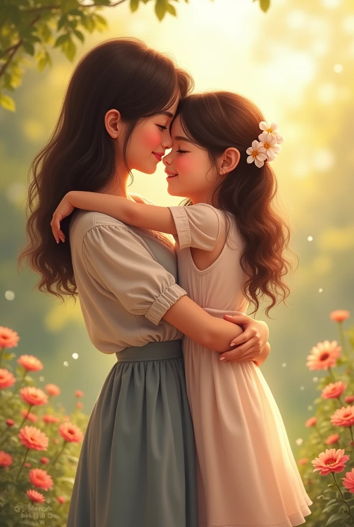 Mother and daughter