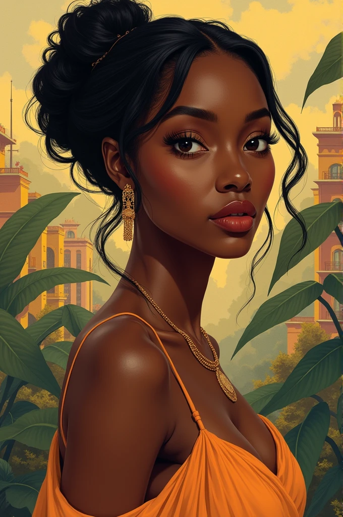 Une fille noire