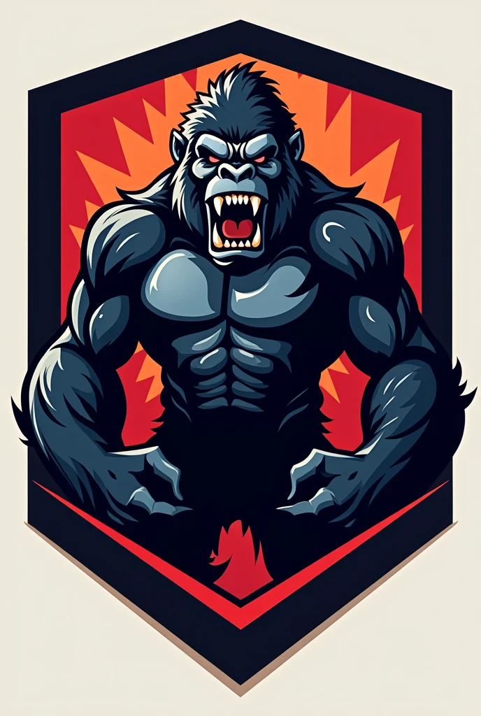 a football team type symbol with a gorilla and the team is called Marielitos