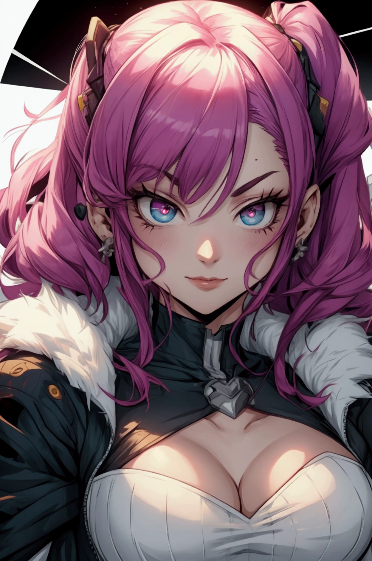 A villian girl with a kind heart. From MhA.
