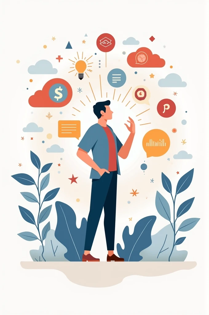 Make a simple image of a mibdset an entrepreneur should have