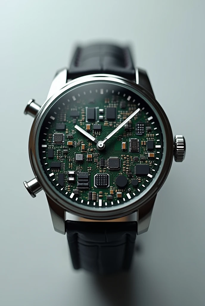 micro chip in a small watch 