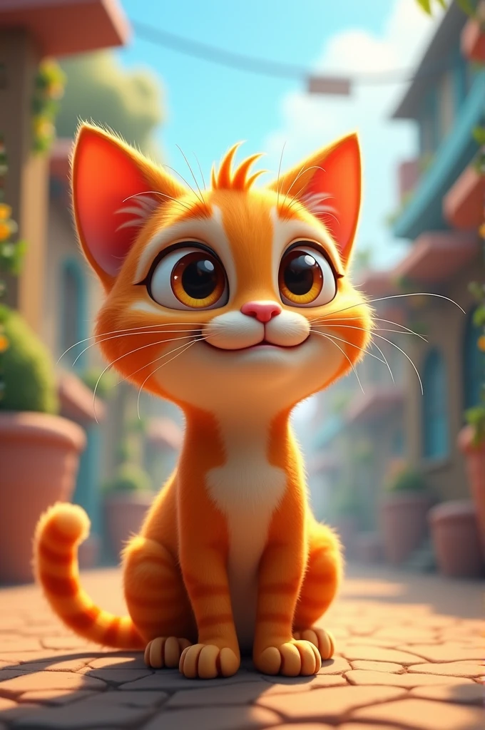 Animated cat