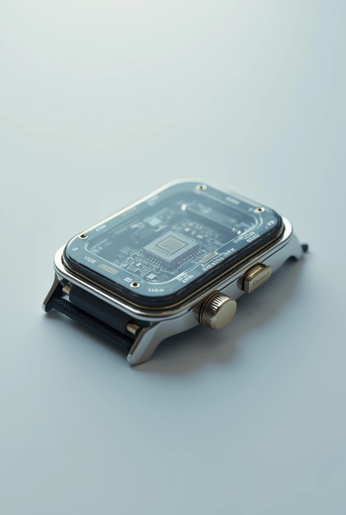 small watch with a micro chip