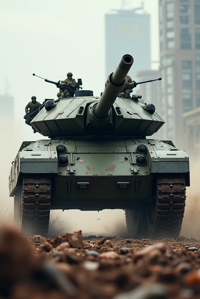 Main battle tank Dobble main Laser cannon