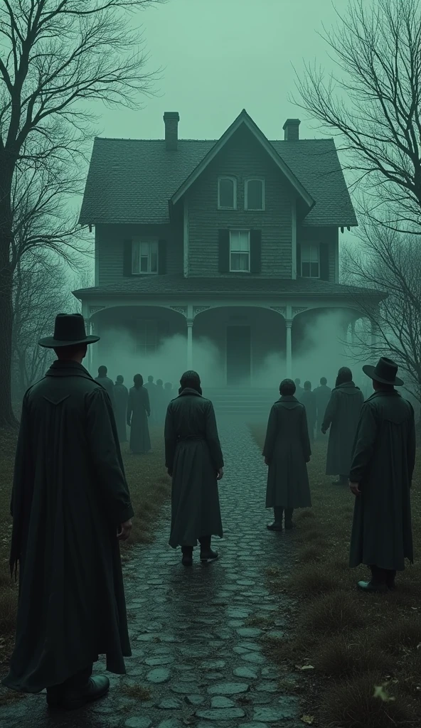 The townsfolk whispered of dark rituals and strange occurrences in my home