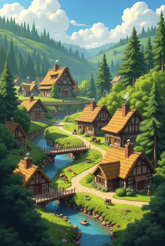 a village