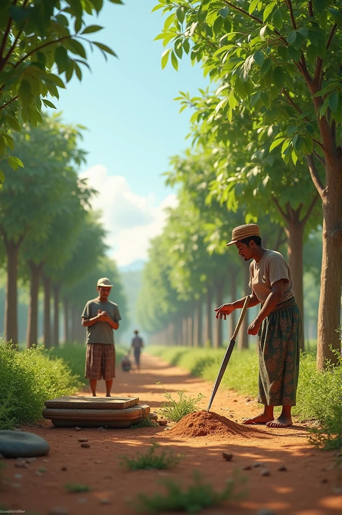 no rain go rubber tapping
