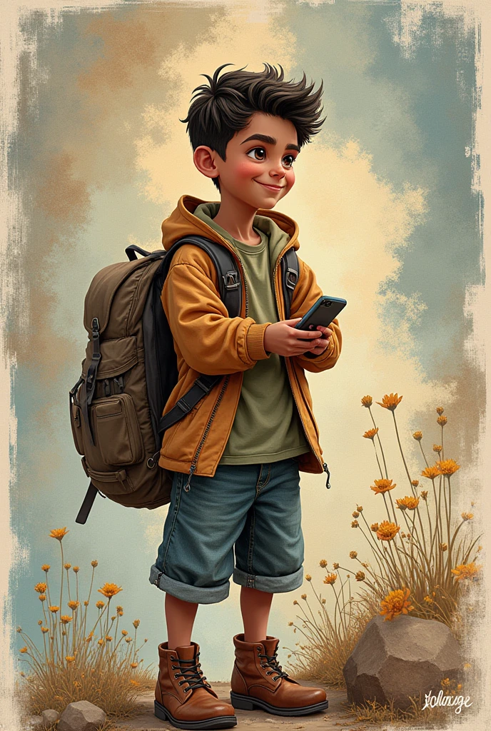 Generate me a pictures that represent different aspects of their identity related to their hobbies, interests, value, family, cultural heritage, and societal influence.
