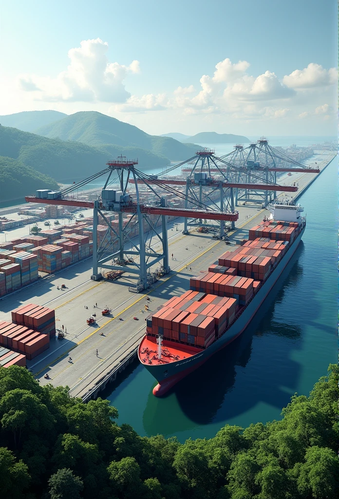 Panama's mega deepwater port