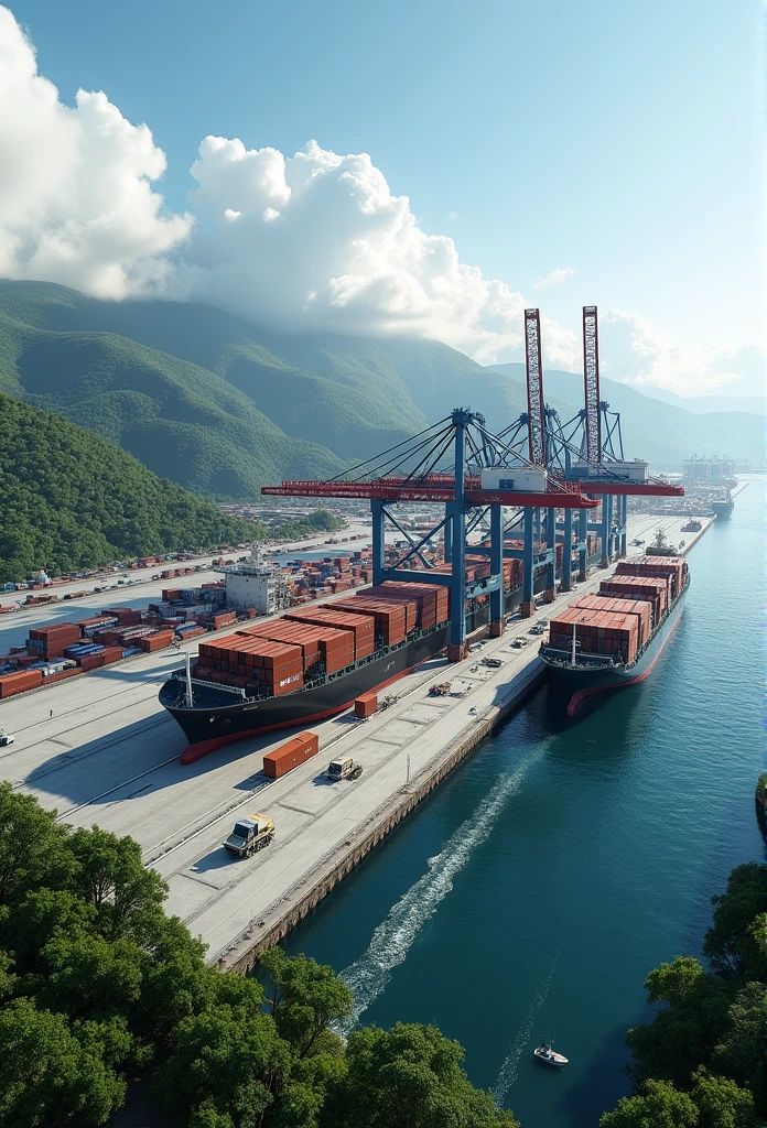 Panama's mega deepwater port