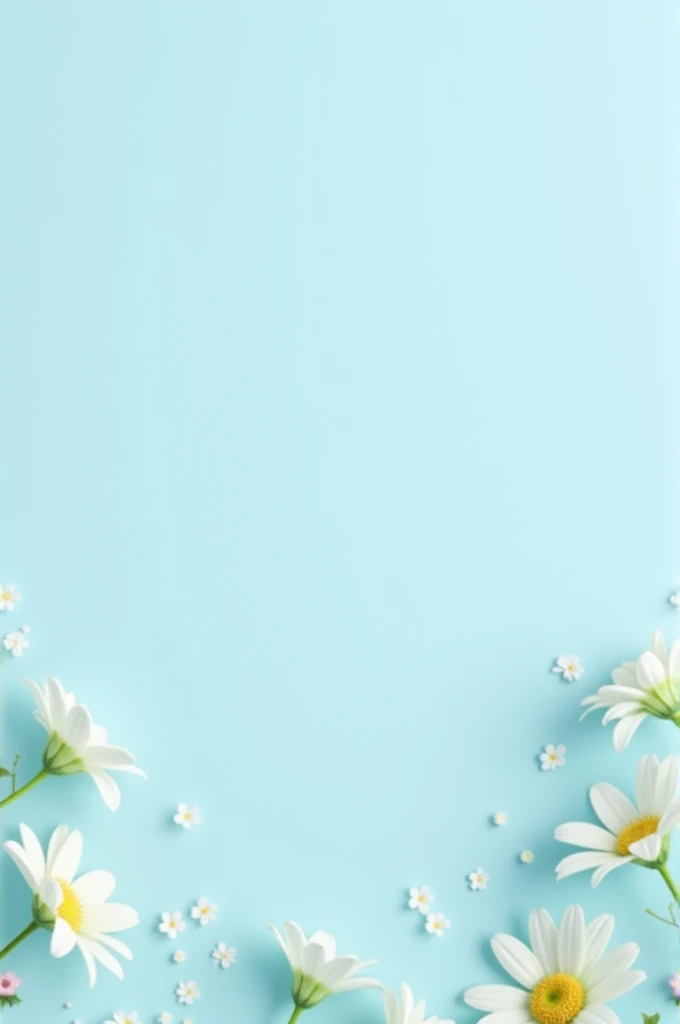 Create another one with the title 20 PRACTICAL CHALLENGES TO KNOW YOURSELF baby blue with flowers 