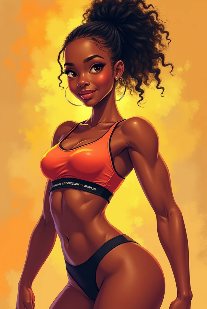 light skin african girl, hot, athletic clothing, smart, fun, Boipelo