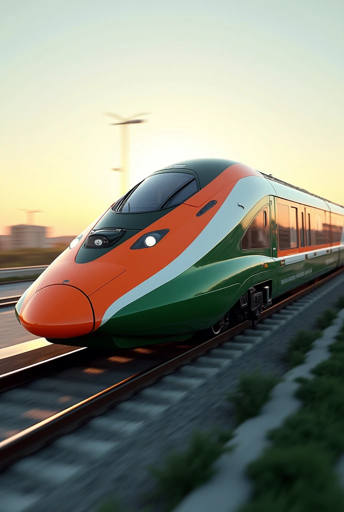 Vande Bharat Train more Luxurious with Indian Flag Colours more Aerodynamic more 100000000 level aerodynamic