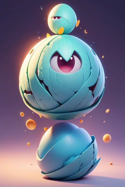 1 Monster Egg Floats in the Air. Just the egg, no support needed.. The image should be sharp and detailed, with beautiful colors.