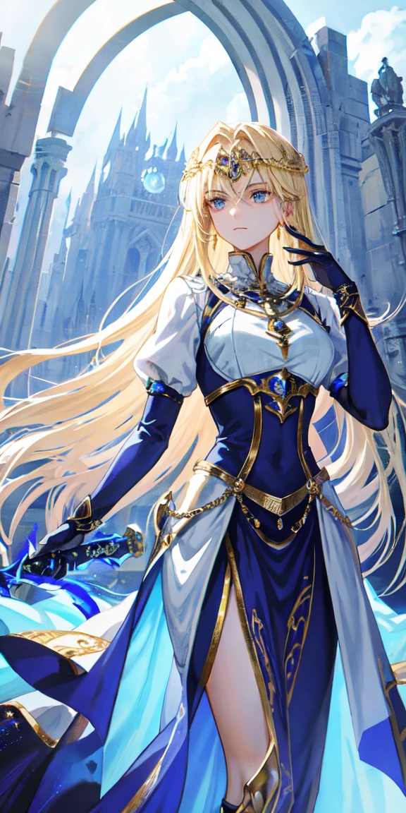 ((tmasterpiece:1.2,best qualtiy),tarot cards:1.3,Tarot card of justice
A beautiful medieval young man sits between pillars.
Blond hair, clothes red.
In her left hand she holds a balance, in her right a blue sword.
At first glance, this neutral figure, which is not recognizable as either female or male, seems to symbolize an existence that transcends gender differences. But in fact, it is said to emulate Eustatia, the Titan goddess of Roman mythology.
As the “goddess of justice,” she presides over law and morals and tries to maintain balance and correct imbalances with a calm and objective perspective.
