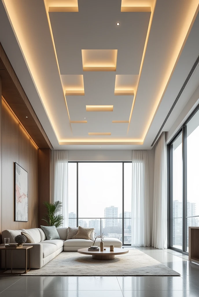 mujhe modren ceiling design chahiye h 14'*16' k room k liye