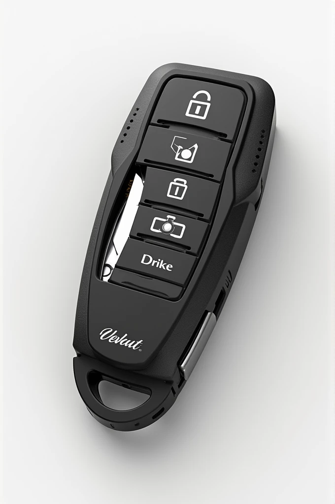 An car key like object having pepper spray, knife, sos button, lighter and flash light installed in it and it should be simple