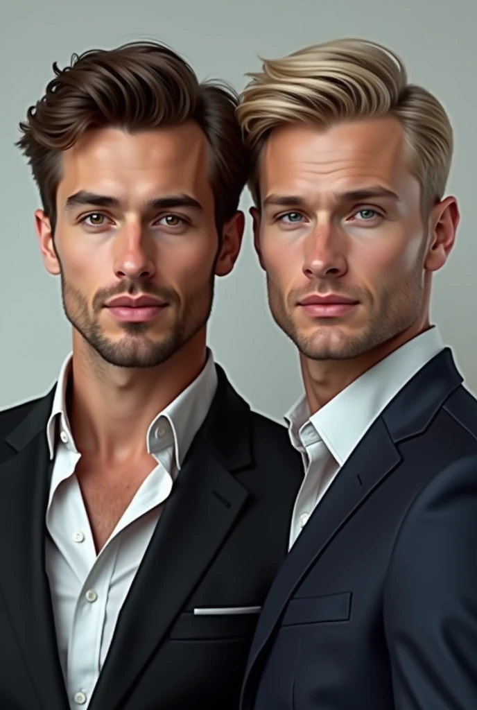 European guy, really handsome, Russian guy, blonde hair,  blue eyes, very white skin, cute smile, whole body 