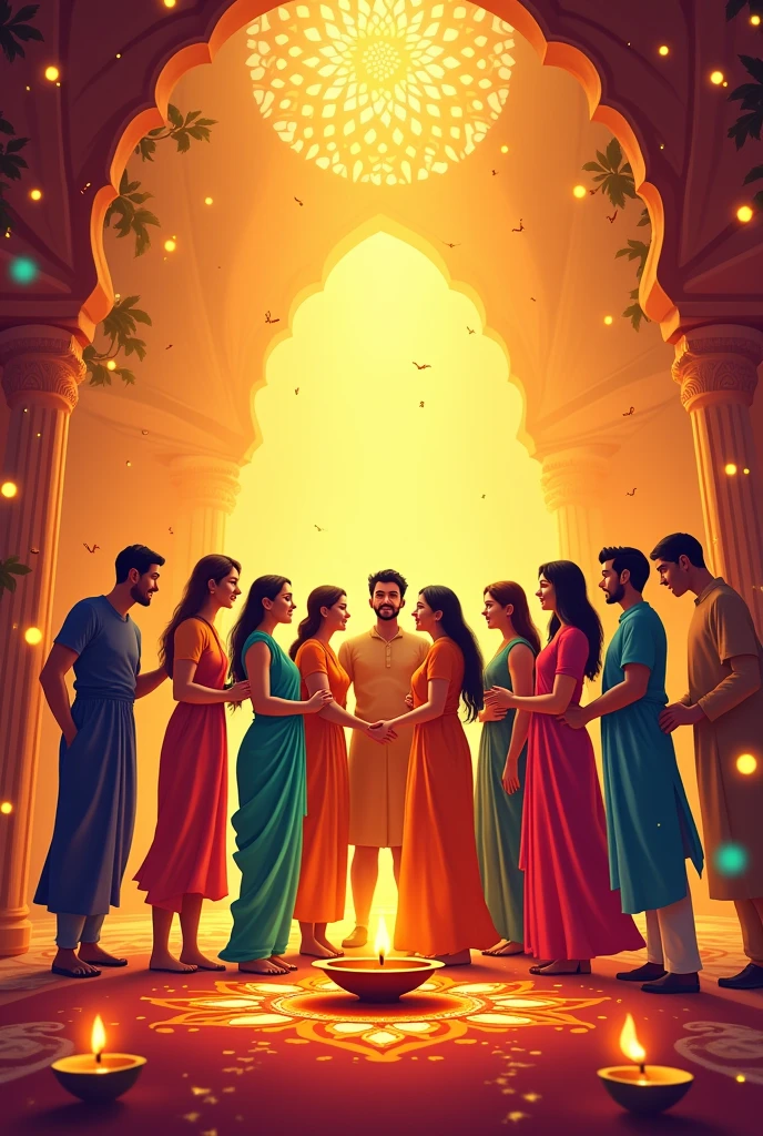 Diwali poster for enrico pharmaceutical 
