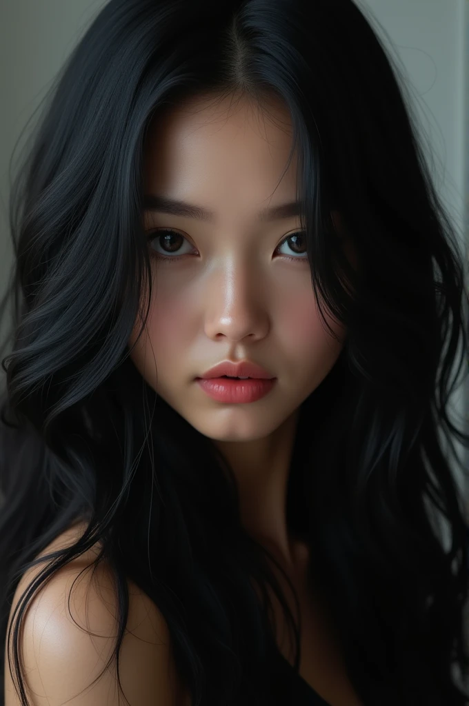 Women black hair