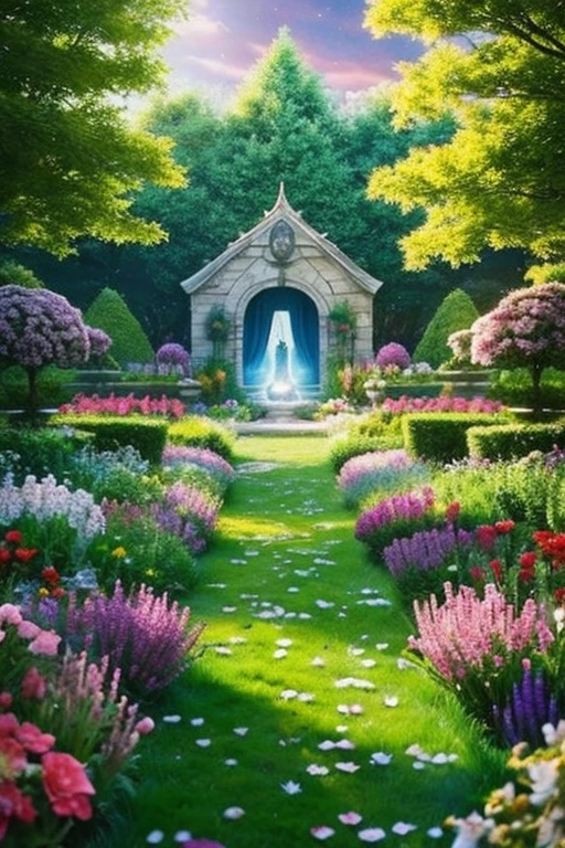 background, Fantasy, wonderful, Fantasy, garden, future, Don&#39;t draw people