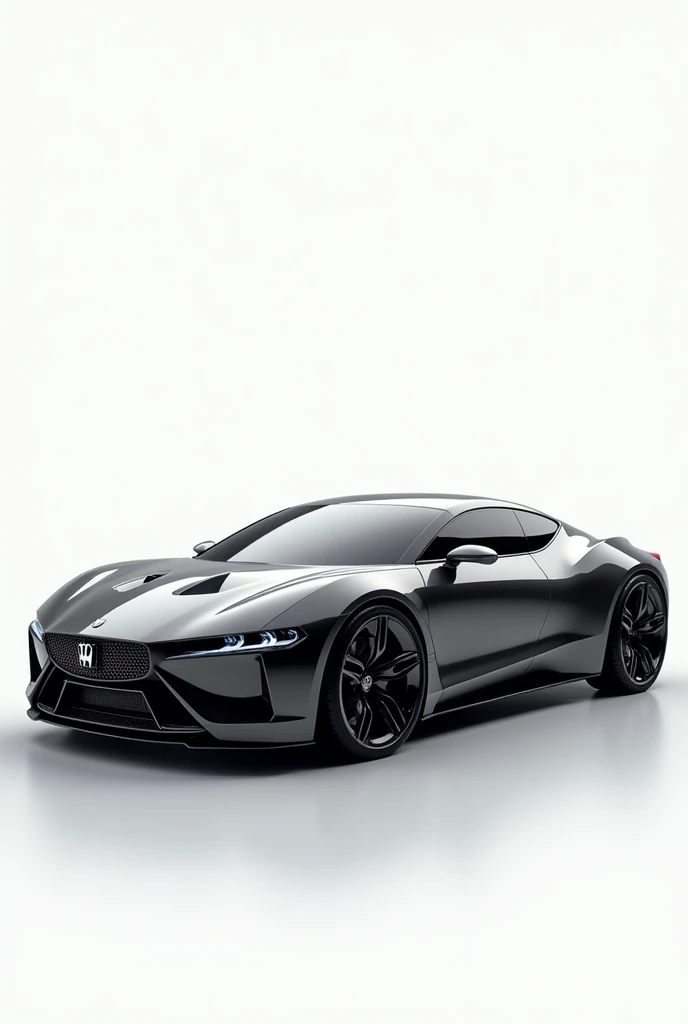 Generate a cor his front part looks like ferrari, long like Rollce Royce, luxury like Rollce Royre, size like mustang, tises like bentley,plane white ,
his eyes like Audi and all luxury looks in one
( with front, back, left & Right Sides).